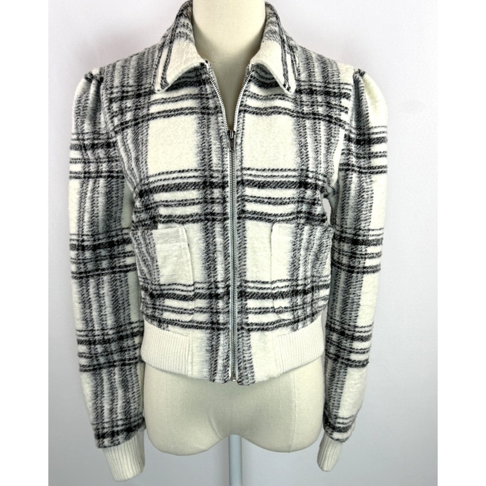 BB Dakota by Steve Madden Plaid Women's Jacket Size Small
